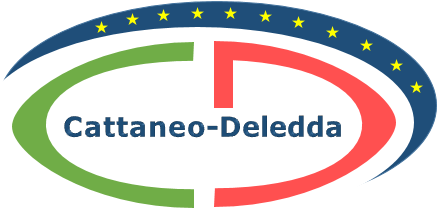 Logo Istituto Professionale Statale Socio-Commerciale-Artigianale 'Cattaneo - Deledda'
